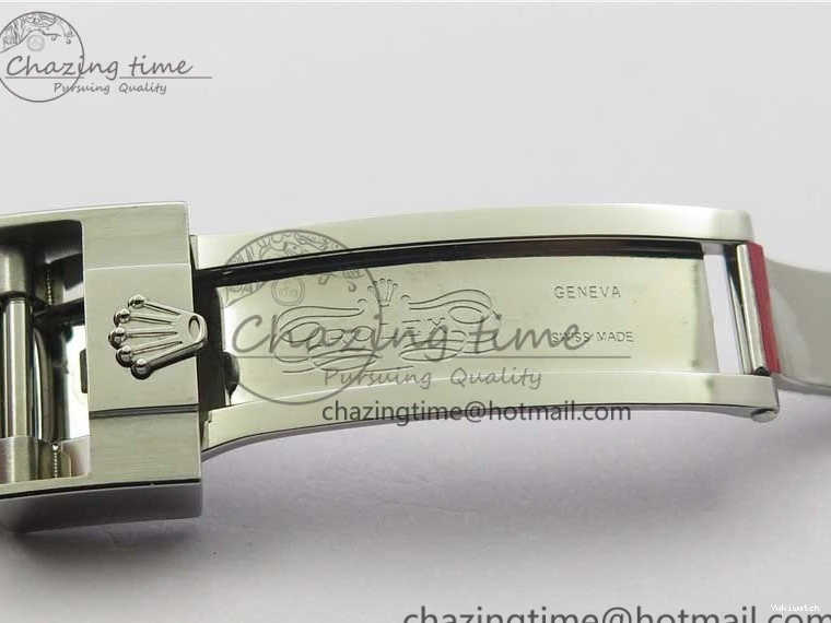 Dial Yacht-Master Silver Best SS SA3135 Edition Maker Bp on SS 116622 Bracelet 0501